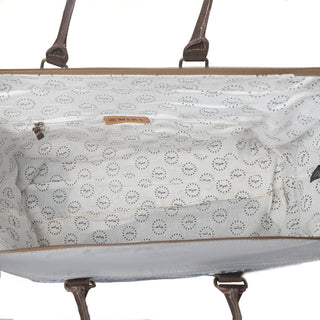 Myra Paisley Plains Weekender Bag in Cowboy Blue, Myra USA - A Blissfully Beautiful Boutique