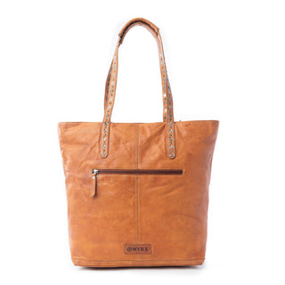 Myra Sierra Crest Leather Bag in Antique Gold, Myra USA - A Blissfully Beautiful Boutique