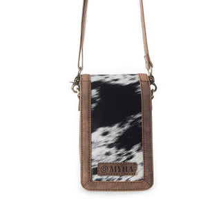 Myra Lasso Lane Hairon Leather Bag in Snowhide, Myra USA - A Blissfully Beautiful Boutique