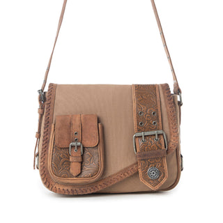 Myra Outlaw's Travels Leather Shoulder Bag in Burnt Sand, Myra USA - A Blissfully Beautiful Boutique