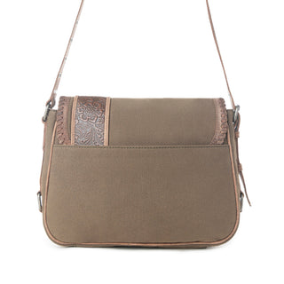 Myra Outlaw's Travels Leather Shoulder Bag in Rodeo Olive, Myra USA - A Blissfully Beautiful Boutique