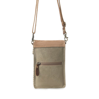 Myra Cheyenne Peaks Crossbody Bag in Dusty Olive, Myra USA - A Blissfully Beautiful Boutique