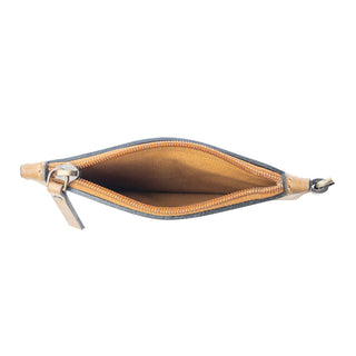 Myra Sierra Scroll Handtooled Card Holder in Bronco Umber, Myra USA - A Blissfully Beautiful Boutique
