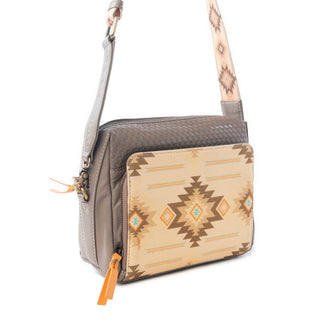 Myra Zia Dawn Crossbody Bag in Sunset Beige, Myra USA - A Blissfully Beautiful Boutique