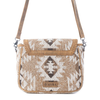 Myra Rising Falcon Woven Shoulder Bag in Prairie Sand, Myra USA - A Blissfully Beautiful Boutique