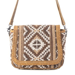 Myra Mesa Crosswinds Woven Shoulder Bag in Canyon Taupe, Myra USA - A Blissfully Beautiful Boutique