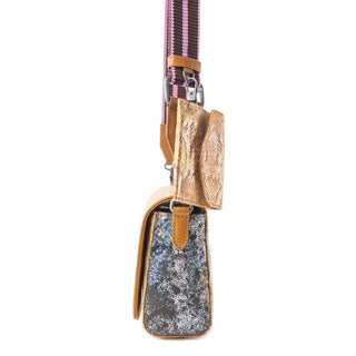 Myra Serpentina Charm Leather Shoulder Bag in Amber Snake Print, Myra USA - A Blissfully Beautiful Boutique