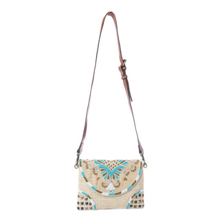 Myra Desert Phoenix Crossbody Bag in Aqua Jewel, Myra USA - A Blissfully Beautiful Boutique