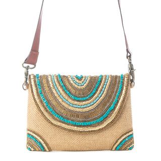 Myra Aurora Sands Crossbody Bag in Sahara Dune, Myra USA - A Blissfully Beautiful Boutique