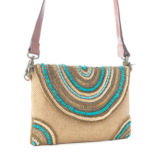 Myra Aurora Sands Crossbody Bag in Sahara Dune, Myra USA - A Blissfully Beautiful Boutique