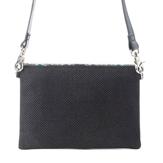 Myra Sahara Sky Crossbody Bag in Frosted Black, Myra USA - A Blissfully Beautiful Boutique