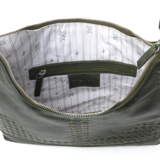 Myra Zidana Marlowe Dusk Veg Tanned Leather Bag in Twilight Smoke, Myra USA - A Blissfully Beautiful Boutique