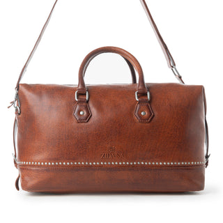 Myra Zidana Sundown Plains Veg Tanned Leather Traveller Bag in Auburn Ember, Myra USA - A Blissfully Beautiful Boutique