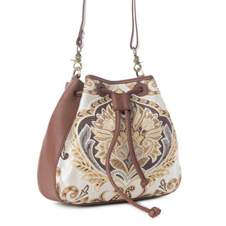 Myra Old Soul Bucket Bag in Golden Ivory, Myra USA - A Blissfully Beautiful Boutique