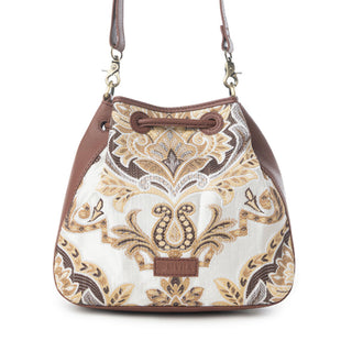 Myra Old Soul Bucket Bag in Golden Ivory, Myra USA - A Blissfully Beautiful Boutique