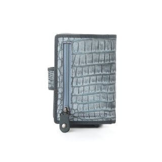 Myra Silver Creek Leather Credit Card Holder in Ashen Grey, Myra USA - A Blissfully Beautiful Boutique