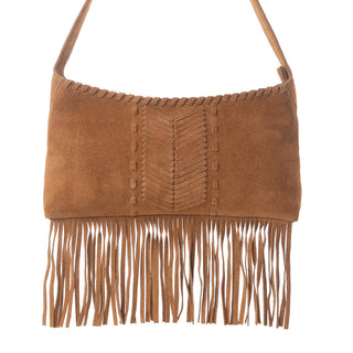 Myra Sierra Suede Fringed Leather Bag in Western Tan, Myra USA - A Blissfully Beautiful Boutique