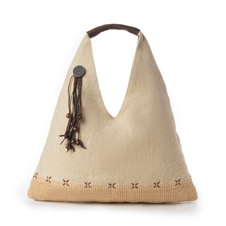 Myra Sandmoor Soft Shoulder Bag in Sandy Espresso, Myra USA - A Blissfully Beautiful Boutique