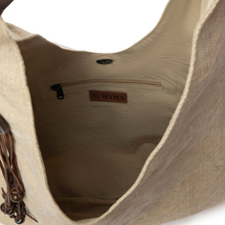 Myra Sandmoor Soft Shoulder Bag in Sandy Espresso, Myra USA - A Blissfully Beautiful Boutique