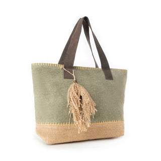 Myra Willow Wanderer Tote Bag in Willow Green, Myra USA - A Blissfully Beautiful Boutique