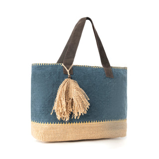 Myra Willow Wanderer Tote Bag in Sage Blue, Myra USA - A Blissfully Beautiful Boutique