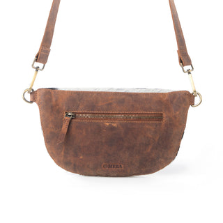 Myra Wildwood Handtooled Bag in Walnut Crest, Myra USA - A Blissfully Beautiful Boutique