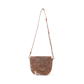 Myra Bronco Ridge Handtooled Bag in Canyon Tan, Myra USA - A Blissfully Beautiful Boutique