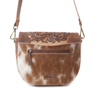 Myra Bronco Ridge Handtooled Bag in Canyon Tan, Myra USA - A Blissfully Beautiful Boutique