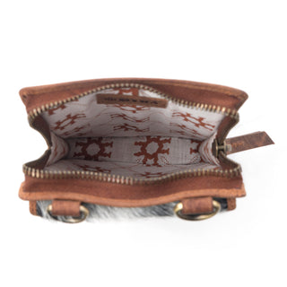 Myra Duneland Rise Handtooled Bag in Brindle Ivory, Myra USA - A Blissfully Beautiful Boutique