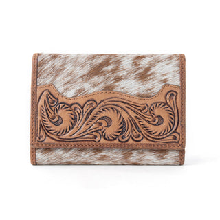 Myra Dune Wave Trail Credit Card Holder in Brindle Ivory, Myra USA - A Blissfully Beautiful Boutique