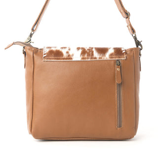 Myra Frontier Drift Hairon Leather Concealed Carry Bag in Canyon Brindle, Myra USA - A Blissfully Beautiful Boutique