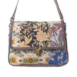 Myra Wildflower Trace Messenger Bag in Sunrise Patch, Myra USA - A Blissfully Beautiful Boutique