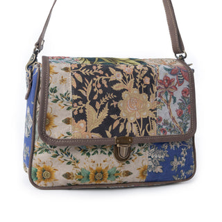 Myra Wildflower Trace Messenger Bag in Sunrise Patch, Myra USA - A Blissfully Beautiful Boutique