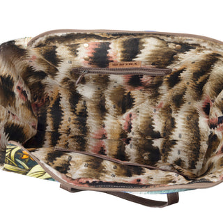 Myra Sundial Hollow Weekender Bag in Multi Patch, Myra USA - A Blissfully Beautiful Boutique