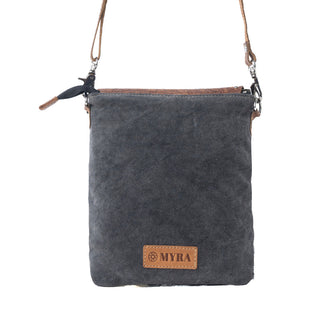 Myra Stonebrook Canvas & Hairon Bag in Spotted Ivory, Myra USA - A Blissfully Beautiful Boutique