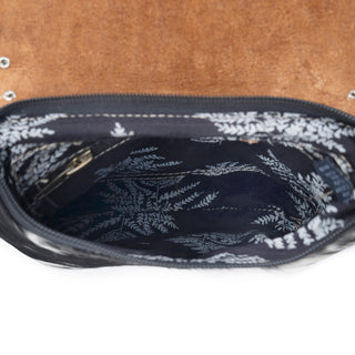 Myra Stonebrook Canvas & Hairon Bag in Spotted Ivory, Myra USA - A Blissfully Beautiful Boutique