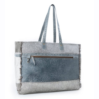 Myra Desert Willow Weekender Bag in Demin Blue, Myra USA - A Blissfully Beautiful Boutique