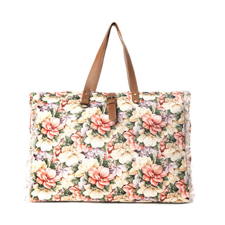Myra Meadow Crest Weekender Bag in Floral Multi, Myra USA - A Blissfully Beautiful Boutique