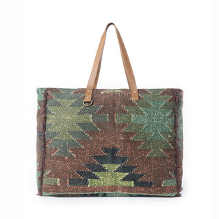 Myra Canyon Range Weekender Bag in Olive Green, Myra USA - A Blissfully Beautiful Boutique