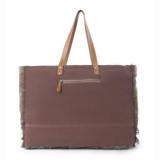 Myra Canyon Range Weekender Bag in Olive Green, Myra USA - A Blissfully Beautiful Boutique