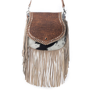 Myra Dusty Lariat Concealed Carry Bag in Saddle Brown, Myra USA - A Blissfully Beautiful Boutique