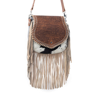 Myra Dusty Lariat Concealed Carry Bag in Saddle Brown, Myra USA - A Blissfully Beautiful Boutique