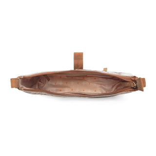 Myra Yellowstone Timberline Handtooled Bag in Walnut Brown, Myra USA - A Blissfully Beautiful Boutique