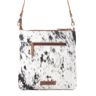 Myra Yellowstone Wind River Handtooled Bag in Midnight Sable, Myra USA - A Blissfully Beautiful Boutique