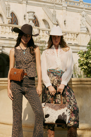 Myra Yellowstone Highland Range Suede Leather Belt Bag in Desert Tan, Myra USA - A Blissfully Beautiful Boutique