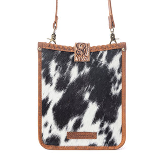 Myra Yellowstone Snowfield Handtooled Bag in Cream Auburn, Myra USA - A Blissfully Beautiful Boutique