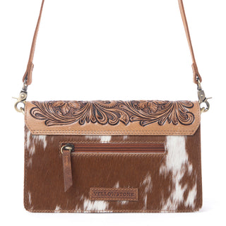 Myra Yellowstone Russet Valley Handtooled Bag in Warm Chestnut, Myra USA - A Blissfully Beautiful Boutique