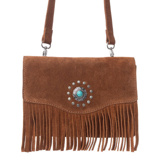 Myra Yellowstone Highland Range Suede Leather Belt Bag in Desert Tan, Myra USA - A Blissfully Beautiful Boutique