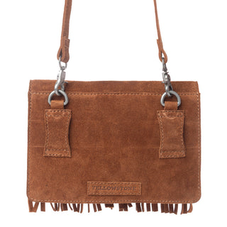 Myra Yellowstone Highland Range Suede Leather Belt Bag in Desert Tan, Myra USA - A Blissfully Beautiful Boutique