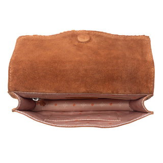 Myra Yellowstone Highland Range Suede Leather Belt Bag in Desert Tan, Myra USA - A Blissfully Beautiful Boutique